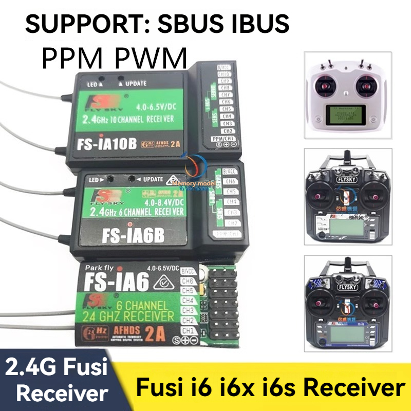 FUSI I6/i6X/i6S Fpv Receiver   - مراجعة Fpv Drone Receiver وسعره