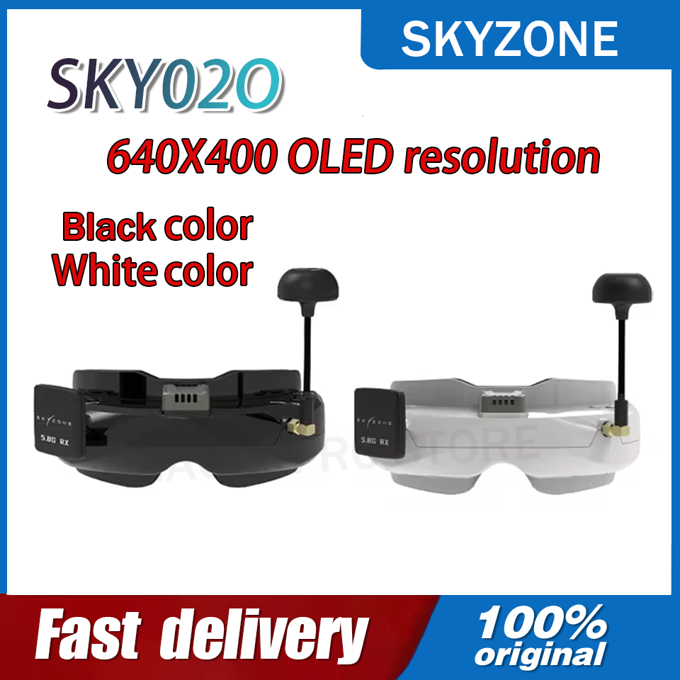 SKYZONE SKY02O OLED 5.8GHz 2S- - مراجعة Fpv Drone Goggles وسعره