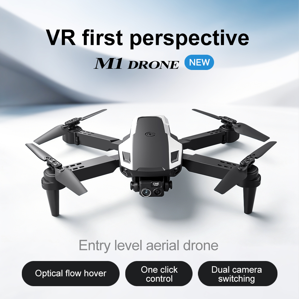 M1 Foldable Drone HD Camera Op - مراجعة Fpv Drone Goggles وسعره