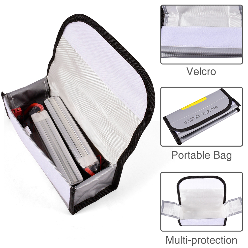 Lipo Guard Battery Safe Bag Fi - مراجعة Fpv Drone Bag وسعره