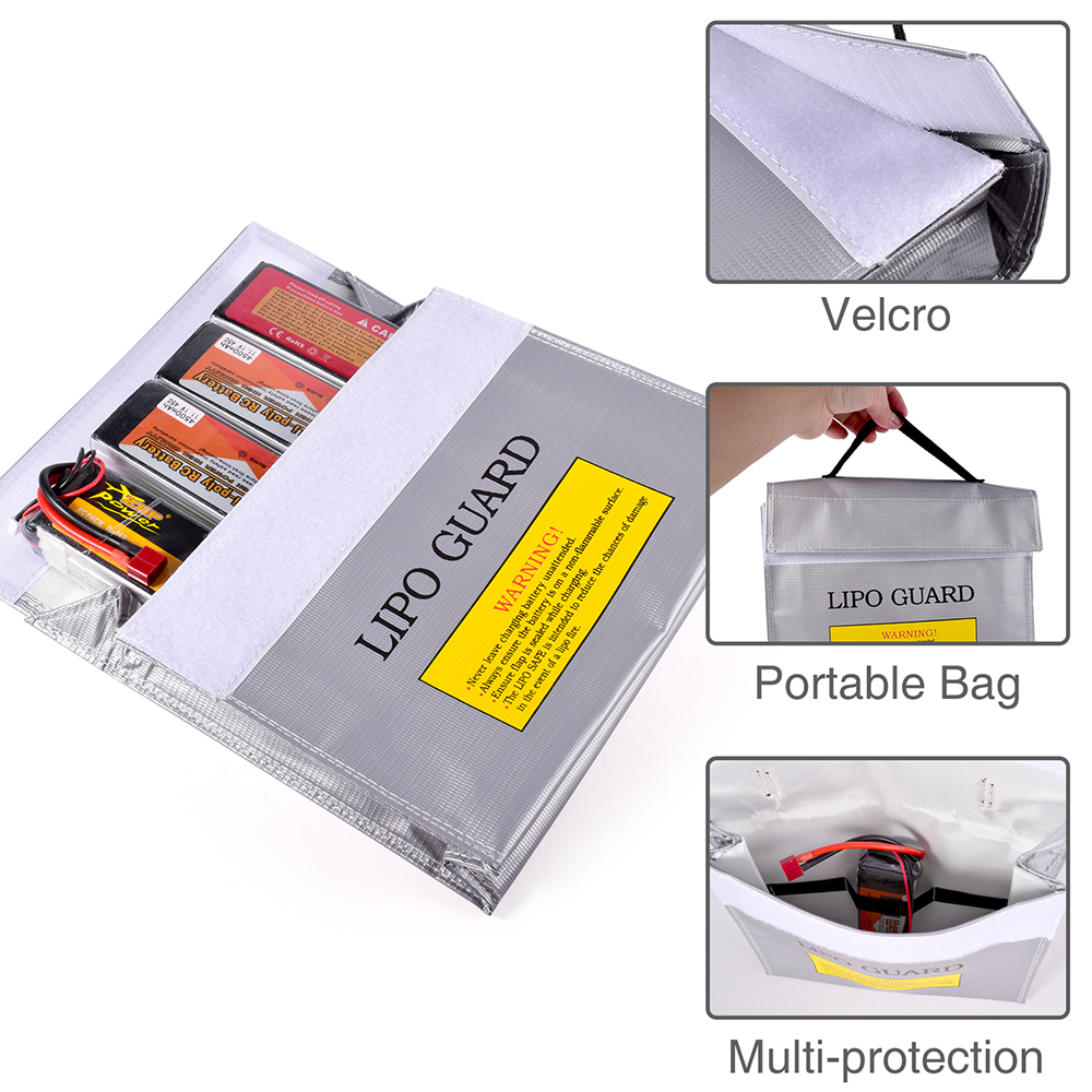 Lipo Guard Battery Safe Bag Fi - مراجعة Fpv Drone Bag وسعره