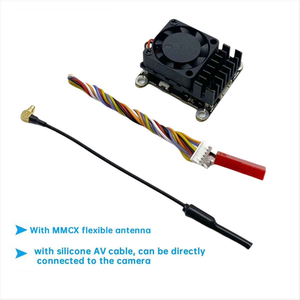 5.8G 2W VTX 2000mW FPV Video T - مراجعة Fpv Drone Transmitter وسعره