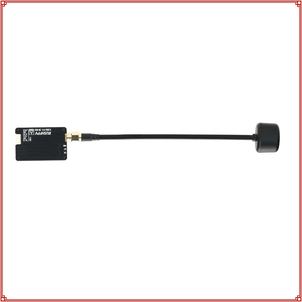 2026 New RUSHFPV 3.3G 2W VTX T - مراجعة Fpv Drone Transmitter وسعره