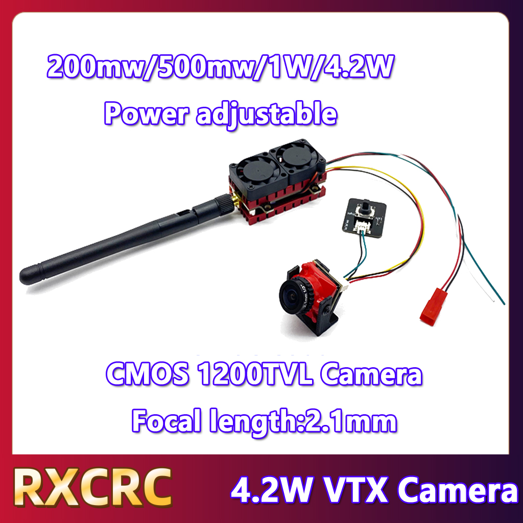 RXCRC 5.8G 48CH 4.2W High Powe - مراجعة Fpv Drone Transmitter وسعره