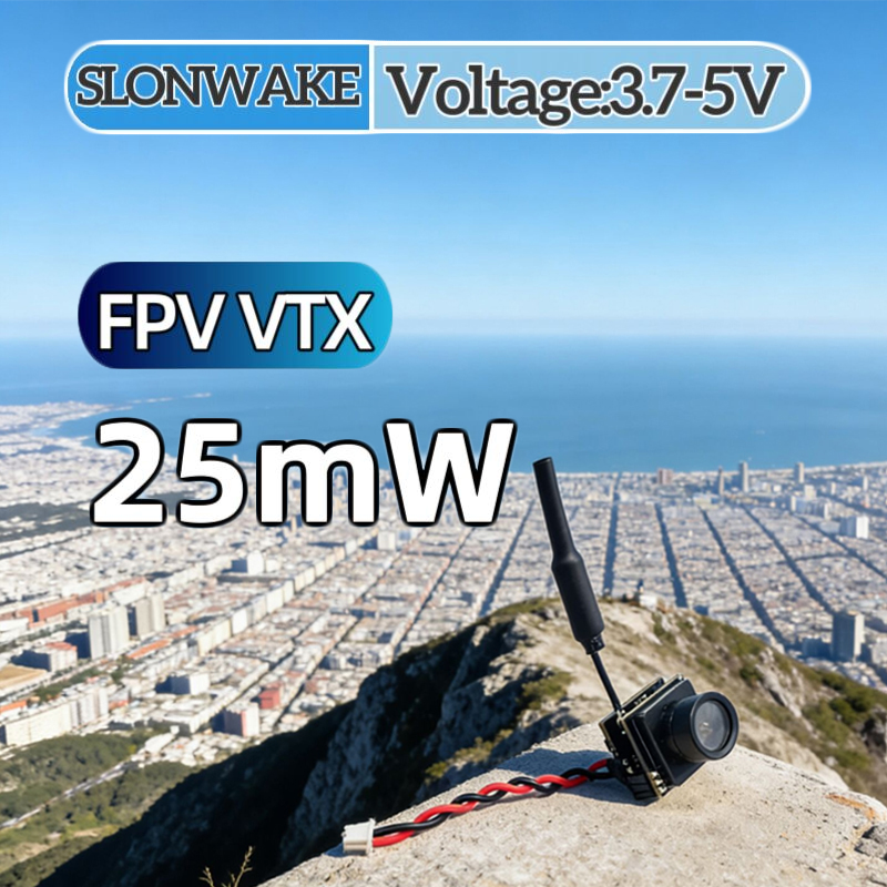 SLONWAKE FPV 25mW power simula - مراجعة Fpv Drone Transmitter وسعره