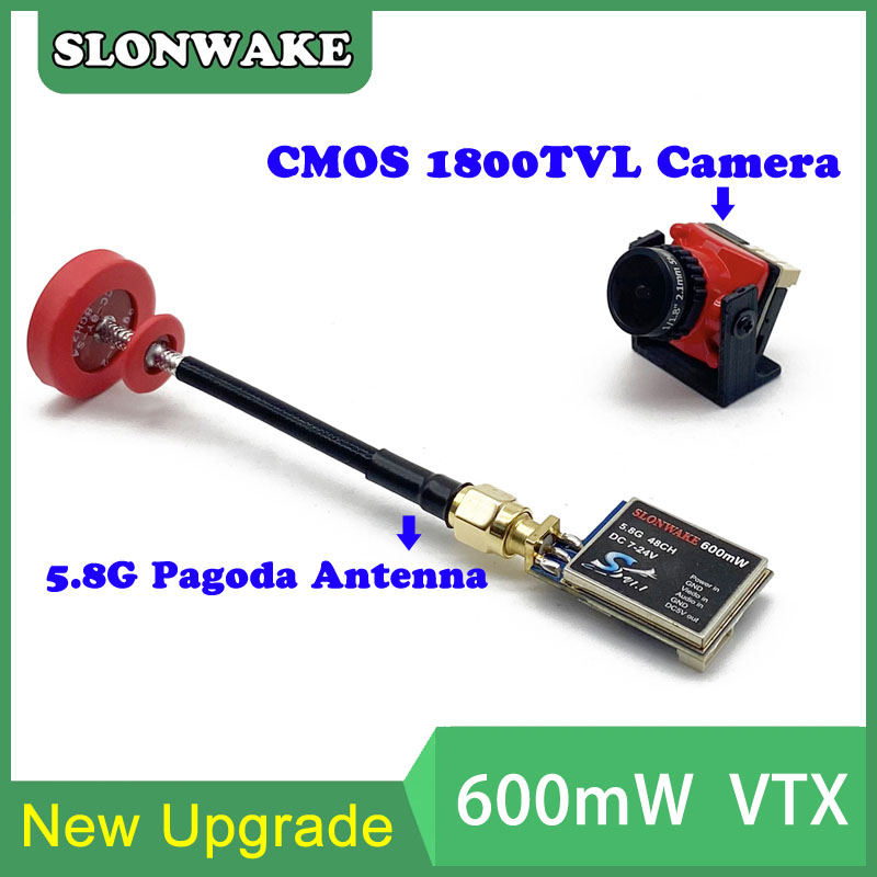 Ready to use 5.8G 48CH 600mW v - مراجعة Fpv Drone Transmitter وسعره