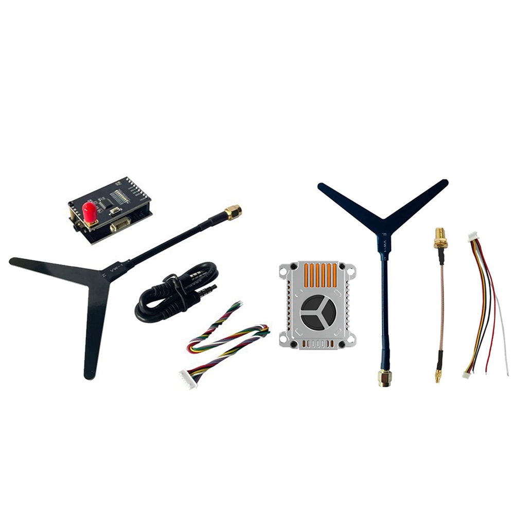 A63T-1.2G 2W VTX+1.2G 1.3G VRX - مراجعة Fpv Drone Transmitter وسعره