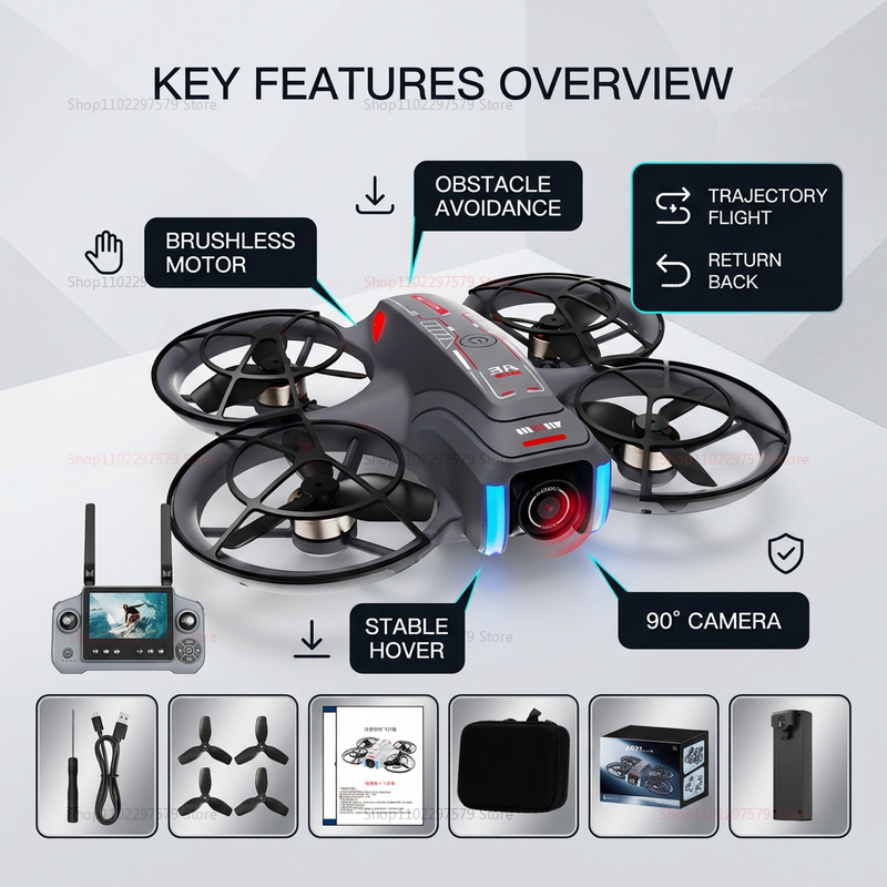 2026 New AE21 Drone 8K HD Prof - مراجعة Fpv Drone Charger وسعره