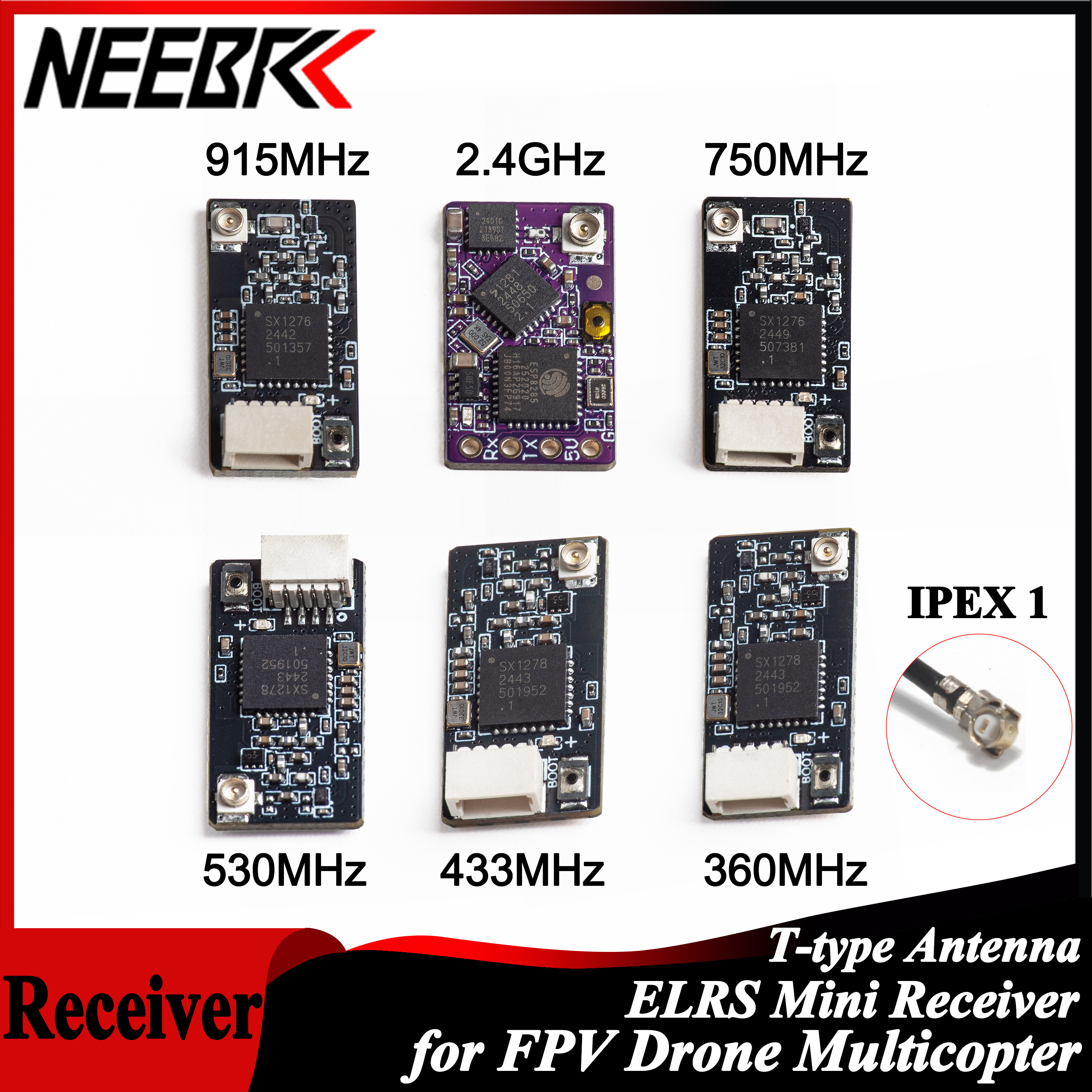 NEEBRC ELRS 2.4G/915Mhz/360Mhz - مراجعة Fpv Drone Quadcopter وسعره