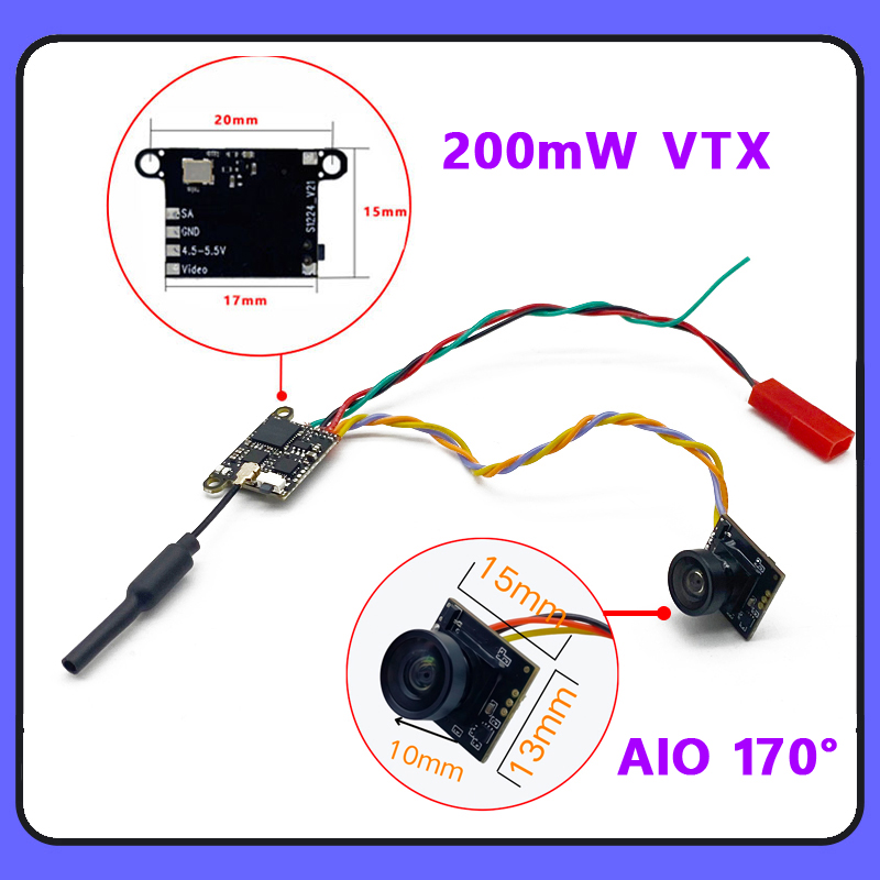 SLONWAKE 5.8G 1200TVL FPV Came - مراجعة Fpv Drone Transmitter وسعره