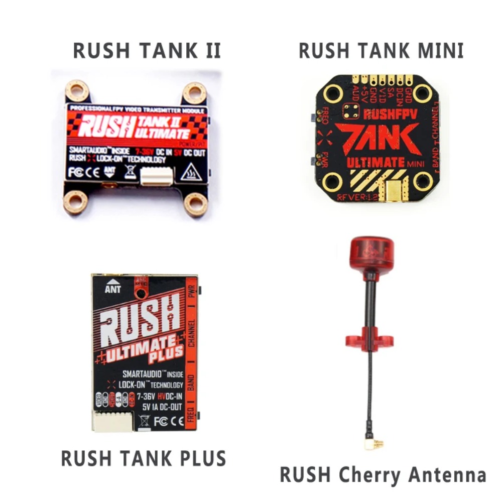 RUSH TANK Ultimate II/Mini/ PL - مراجعة Fpv Drone Transmitter وسعره
