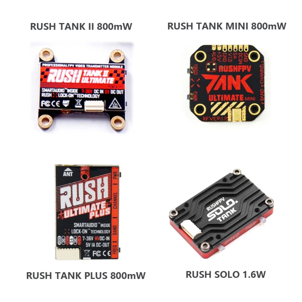 RUSH TANK Ultimate II/Mini/ PL - مراجعة Fpv Drone Transmitter وسعره