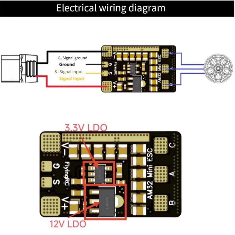 Best-AM32 ESC 40A 32-Bit Elect - مراجعة Fpv Drone Esc وسعره