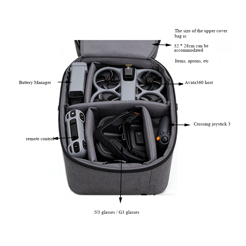 Suitable for DJI Avata 360 sto - مراجعة Fpv Drone Bag وسعره