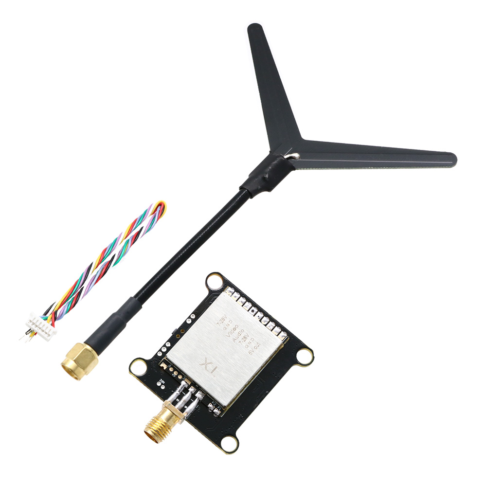 1.2G 1.2GHz Switchable 1W 1.6W - مراجعة Fpv Drone Transmitter وسعره