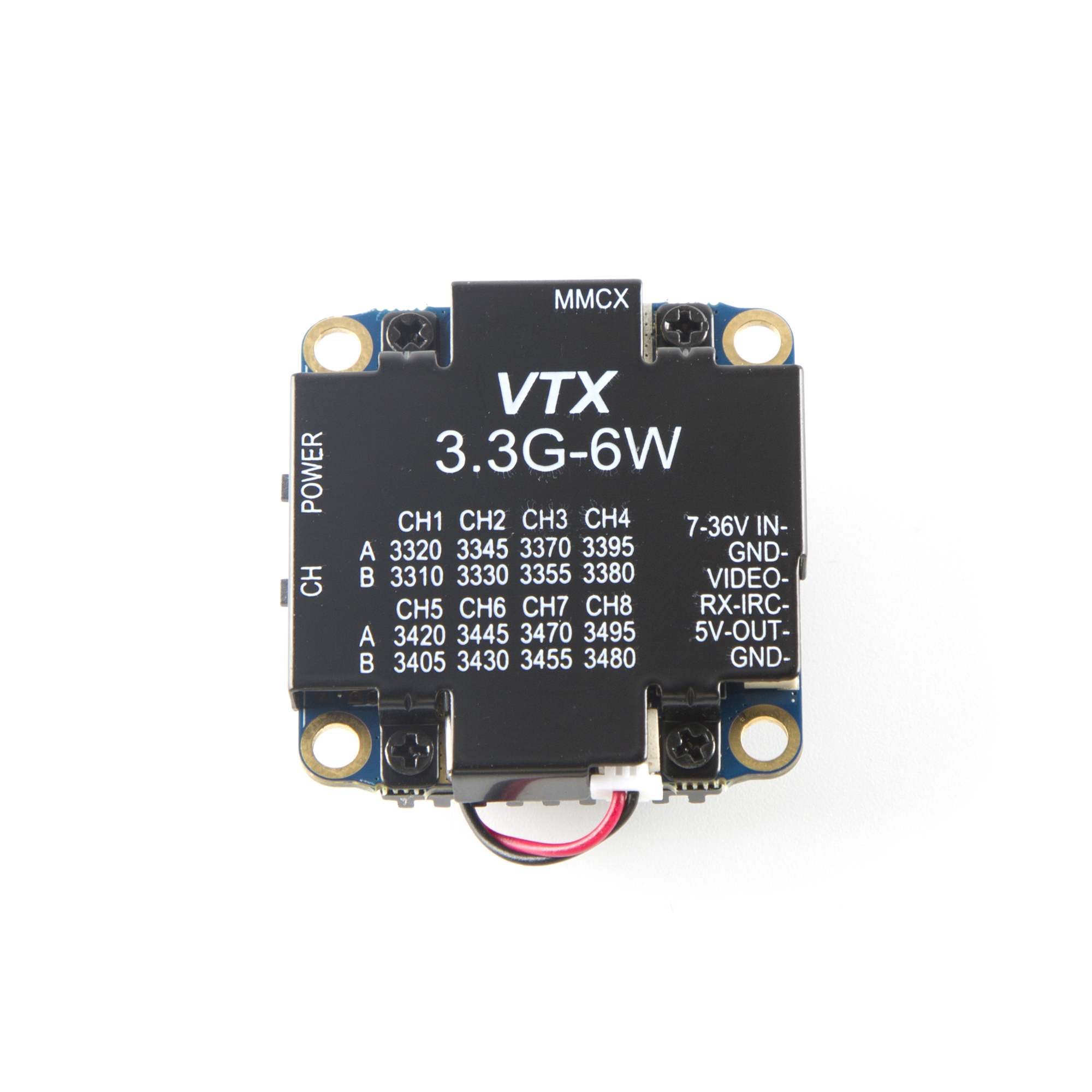 FPV Video Transmitter 3.3G 6W  - مراجعة Fpv Drone Transmitter وسعره