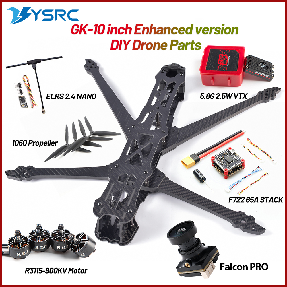 GK-V3 10 inch 435mm Wheelbase  - مراجعة Fpv Drone Kit وسعره