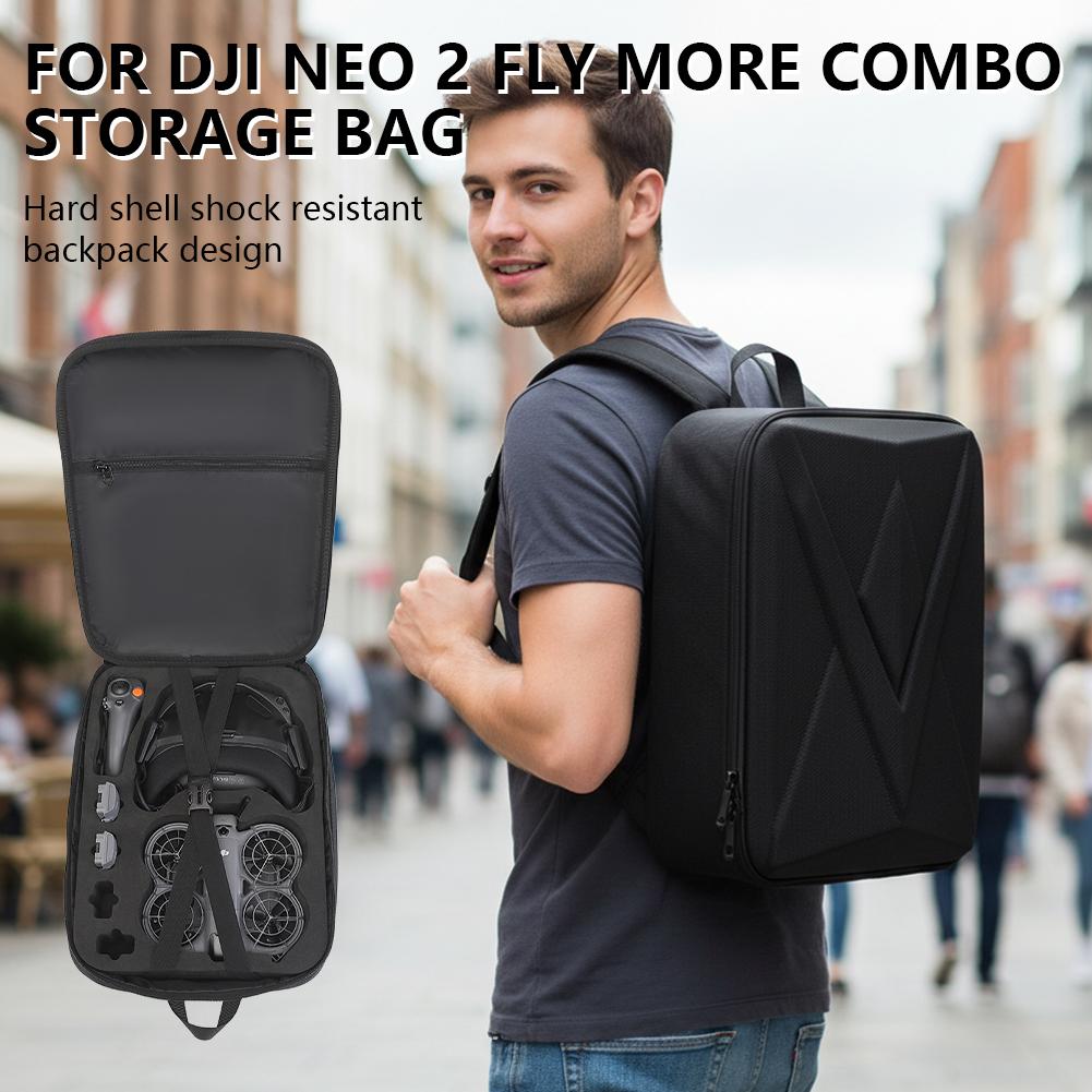 Hard Backpack For DJI NEO 2 St - مراجعة Fpv Drone Bag وسعره